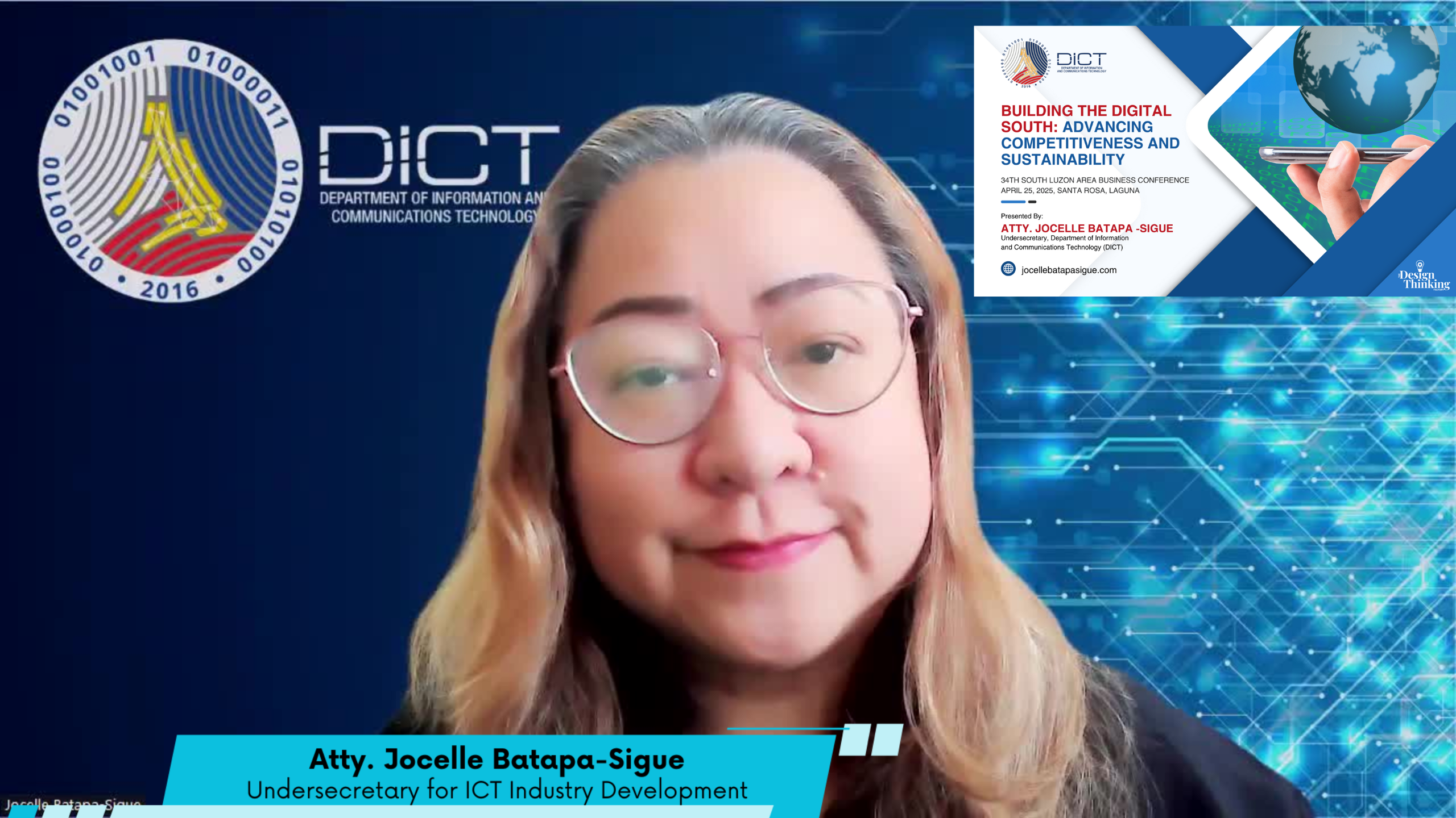 Empowering A Digital South: Jocelle Batapa-Sigue Urges Business Sector to Lead Regional Development