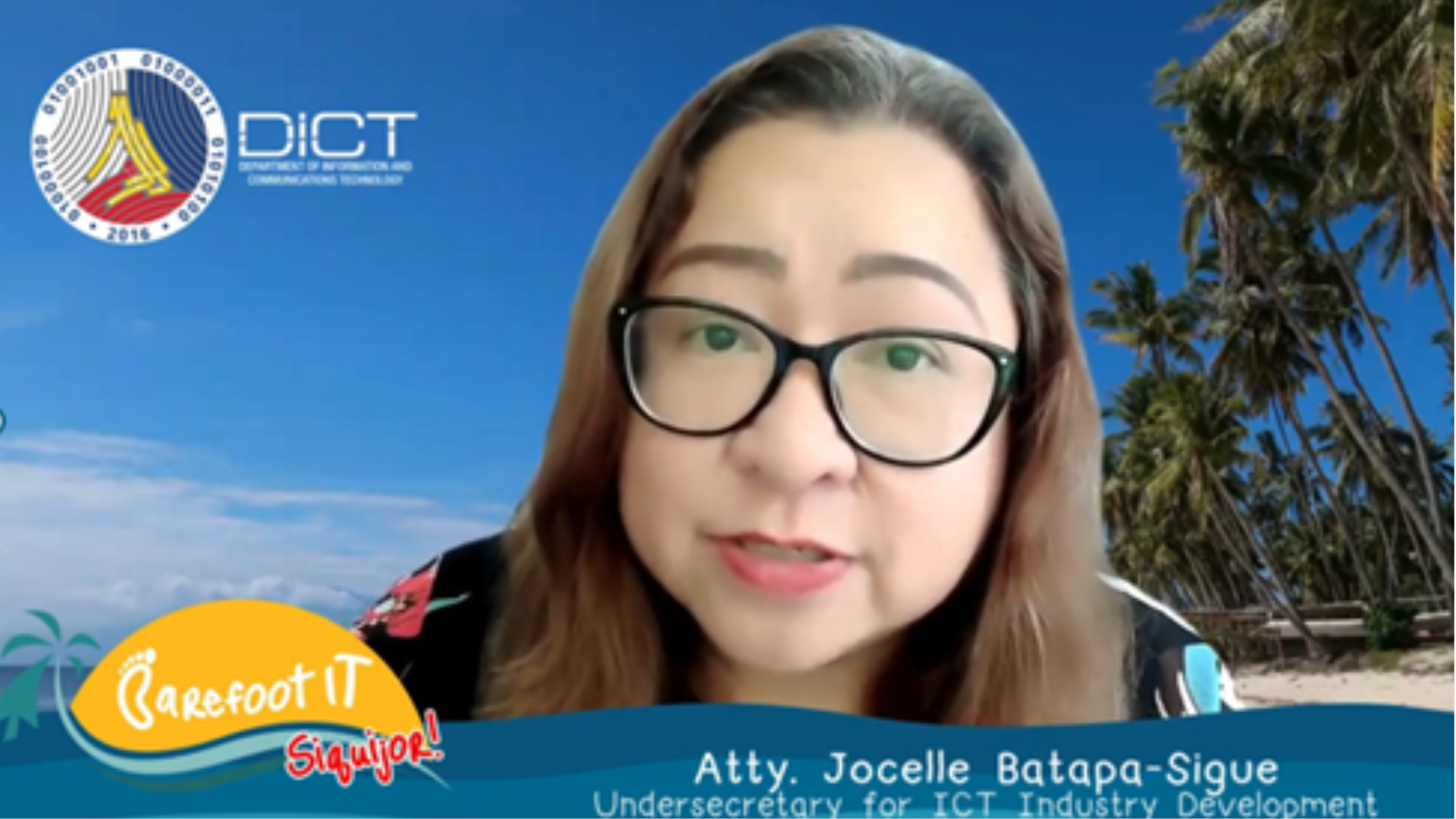 Undersecretary Jocelle Batapa-Sigue Hails Siquijor as a Digital Nomad (DiNo) Destination 2024