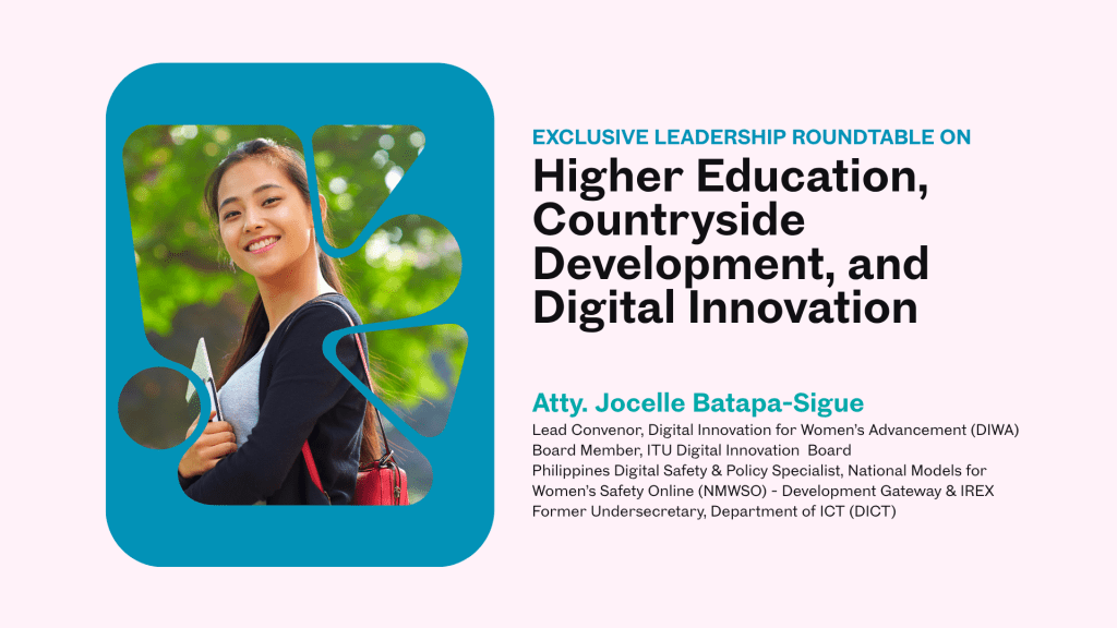 Education as Innovation Machine: Digitalizing the Foundation of the Philippine Innovation&nbsp;Ecosystem