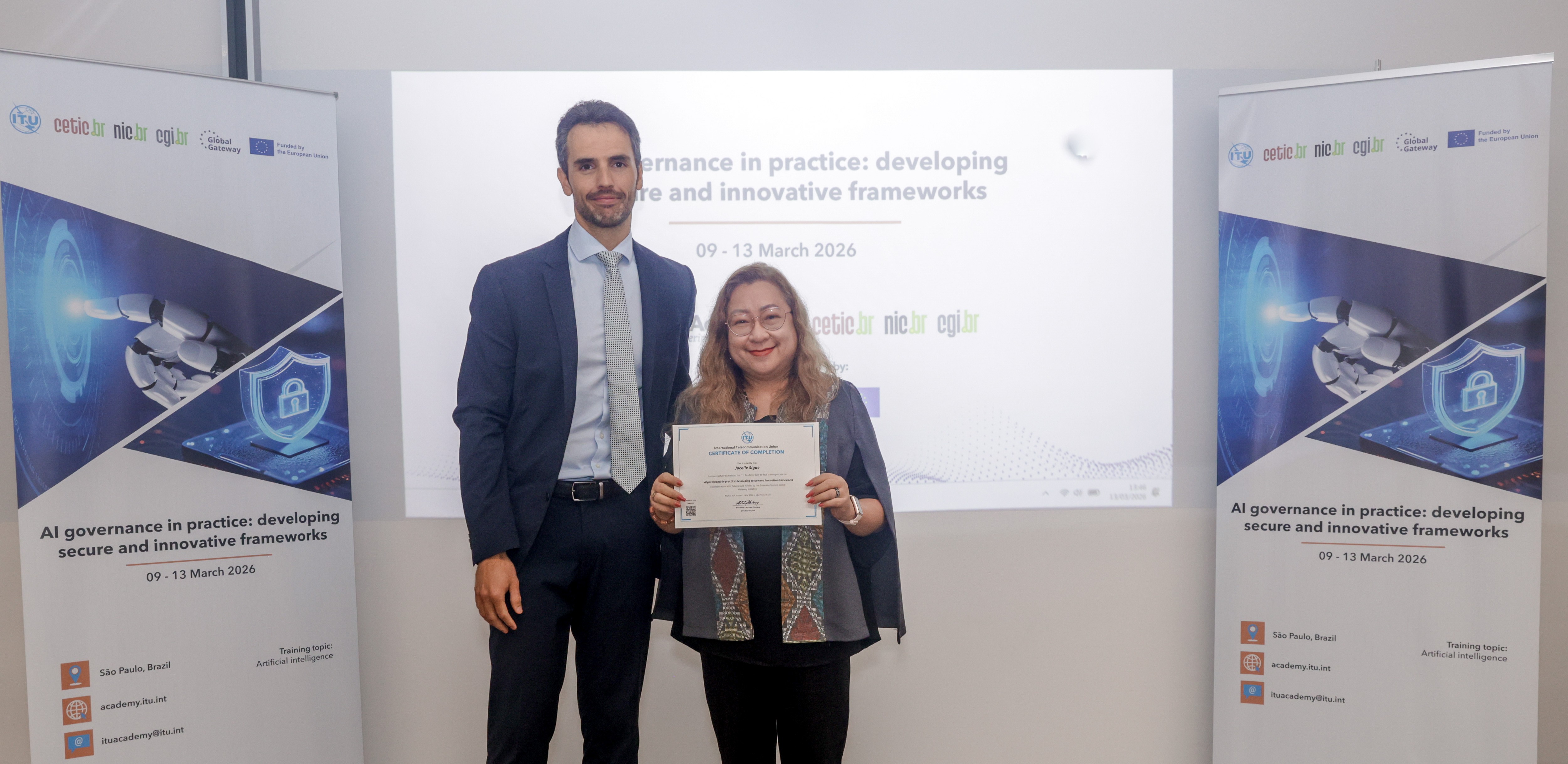 Championing Trustworthy AI: Batapa-Sigue Completes ITU Governance Training